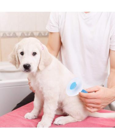 Depets Self Cleaning Slicker Brush - Pet Grooming Shedding Tool for Dogs, Cats, Bunnies - Removes Loose Undercoat - Massaging Tool for Long or Short Hair Pets - Buy Online on GoSupps.com
