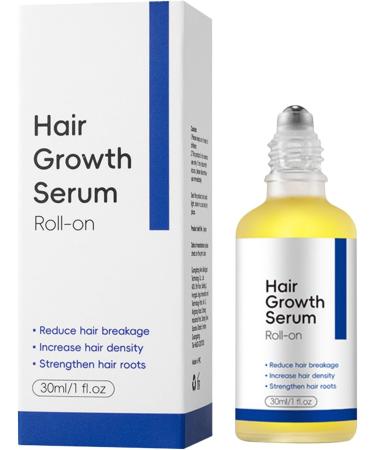 Hair Growth for Women 30ml Hair Oil Roll-On - Natural Hair Thickening and Growth | For Frizz Follicle Slimming Men's Health Seniors Home Travel - Buy Online on GoSupps.com