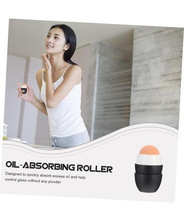 FRCOLOR Volcanic Stone Oil-absorbing Ball Skin Care Tools Cleaning Products Skin Deoiling Product Facial Tools for Skin Care Reusable Face Roller Simple Volcanic Stone Face Roller Portable 5x3cm Black - Buy Online on GoSupps.com