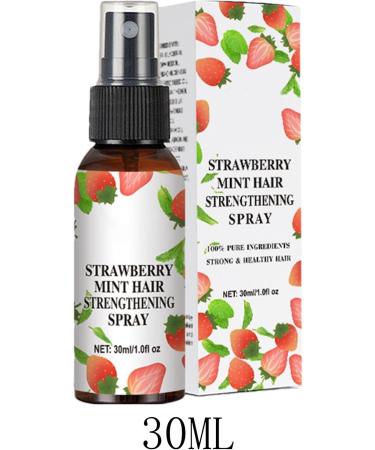 Strawberry Mints Growth Oil Strawberry Mints Hair Growth Oil Natural Strawberry Growth Oil Strawberry Hair Strengthening Oil for Thin Hair Dry Damaged Hair Spray 30ml - Buy Online on GoSupps.com