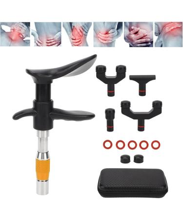 Premium Gold Spine Tool | Chiropractic Adjuster | Stainless Steel Neck Relief | 10 Gears for Precision Adjustment - Buy Online on GoSupps.com