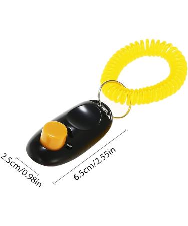 IRYNA 5 Pack Clickers for Dog Training Practical Dog Clicker Training Pet Training Clickers Tool Colorful Dog Clickers Button Training Clickers Dog Whistles with Comfortable Wrist Strap - Buy Online on GoSupps.com