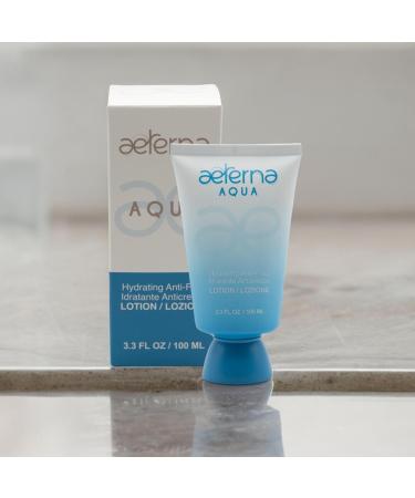 Aeterna AQUA Natural Hair Care Lotion | Hydrating Anti-Frizz with Vitamin E & Collagen for All Hair Types - Shop Internationally - Buy Online on GoSupps.com