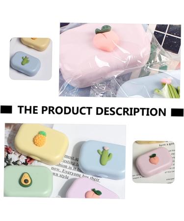 JECOMPRIS 32-PCS Colored Contact Lenses Travel Case | Portable Lens Container with Mirror & Cartoon Design | Perfect for Lens Storage & Eyeglasses - Buy Online on GoSupps.com