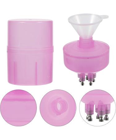 Buy Lurrose Pink Applicator Bottle Set for Hair Coloring & Styling | Empty Plastic Bottles with Funnel & Root Comb - Ideal for Salons & DIY Use - Buy Online on GoSupps.com