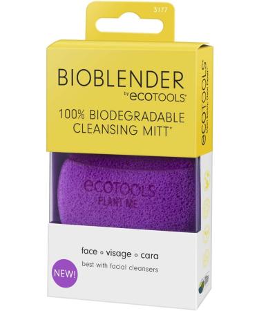 EcoTools Bioblender 100% Biodegradable Cleansing Mitt Face 1 Piece