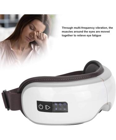 Eye Massager with Heat & Air Compression | Bluetooth Eye Care Device for Dry Eyes Headache Relief Tiredness & Dark Circles - Buy Online on GoSupps.com