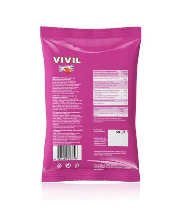 VIVIL Sage Cough Drops with 14 Herbs - Sugar-Free & Vegan - 5 Bags (120g Each) - International Shipping Available - Buy Online on GoSupps.com