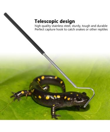 Taidda- Telescopic Stainless Steel Catcher Reptile Catcher Snake Extensible Snake Catcher Capture Hook Tool Pets for Reptiles 100CM - Buy Online on GoSupps.com