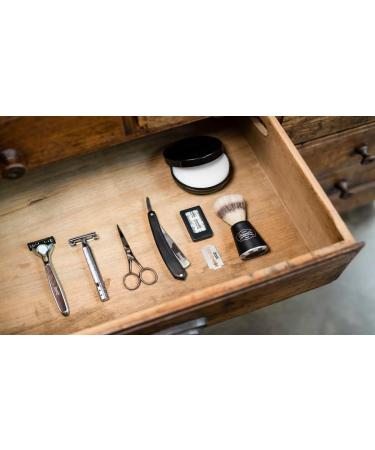 Buy WILKINSON SWORD Barbers Style - Pioneer Collection: Razor Double Blades Shaving Brush & Soap | International Shipping Available - Buy Online on GoSupps.com