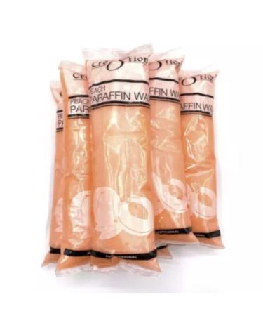 Creation Peach Paraffin Wax Refills - 6 lbs Bulk Block for Paraffin Wax Machine, Hand and Feet Therapy - Relieve Arthritis Pain, Hydrate Skin - Buy Online on GoSupps.com