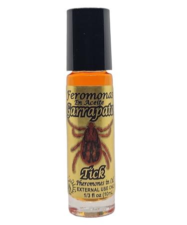TICK Pheromone(Garrapata Feromnas En Aceite)-Roll on Perfume Oil 10ML tick 0.33 Fl Oz (Pack of 1)