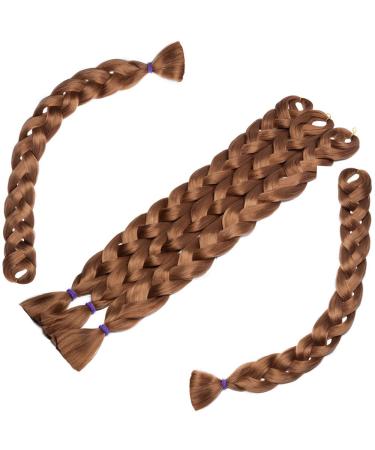 SEGO 41 Braid Extensions - Synthetic Crochet Braiding Hair 165g/Bundle in Light Brown | Premium Quality & International Shipping - Buy Online on GoSupps.com