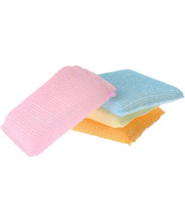4pcs/Set Soft Sponge Scouring Pads Dish Bowl Kitchen Cleaning Scrub Scrubber Pad Brush On Nail for Acrylic Nails Long Lasting - Buy Online on GoSupps.com