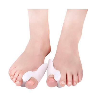 Soft Gel Toe Spreaders for Hallux Valgus Relief | 10 Pairs - Heel-Friendly Latex-Free Anti-Allergen Uniform Size - Comfortable Toe Alignment - Buy Online on GoSupps.com