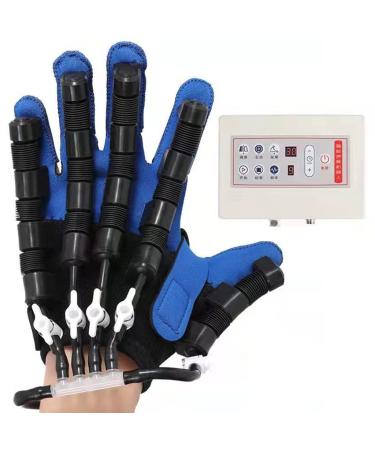 Hand Rehabilitation Robot Gloves Hemiplegia Finger Trainer Orthosis Stroke Hand Splint for Flexion of Joints & Hand Exerciser (Left Hand X)