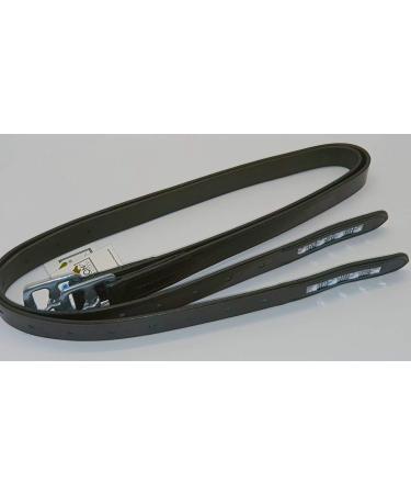 Buy Big Liz Braun Black Leather Glittering Children Stirrup Straps 100 110 120 cm - Numbered Tysons (120 cm) - International Shipping Available - Buy Online on GoSupps.com