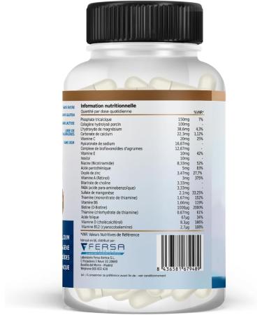 Hair Loss Prevention | Protects and Strengthens the Scalp | Activates Hair Growth | Moisturizes the Skin and Strengthens Nails | Formula Rich in Biotin and Collagen | 90 U - Buy Online on GoSupps.com