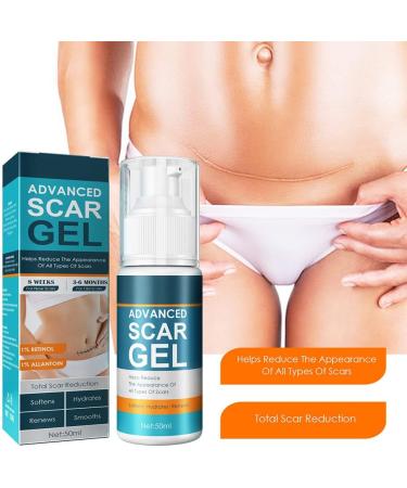 Scar Removal Cream Gel - Natural Extract for Brightening & Reducing Surgical Scars - Buy Online on GoSupps.com