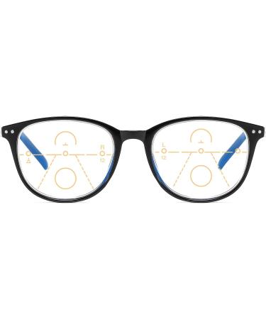 Buy NC Bifocal Reading Glasses - Anti-Blue Light Multifocal Large Frame for Men & Women - Protect Your Eyes While You Read! - Buy Online on GoSupps.com