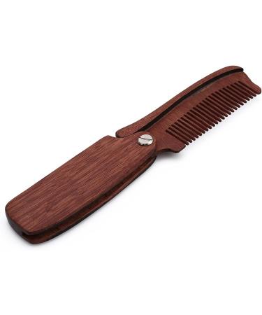 Comb Handmade Fold Pocket Comb Hair Comb for Men Beard Care Comb Hair Care Tools Hair Brush 1pc wooden comb - Buy Online on GoSupps.com