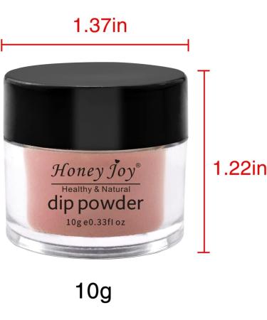 Honey Joy 6 Box/Set Dip Powder Nails Kit - Bright Pink Blue Colors - No Lamp Cure - Even & Smooth Finish | 10g/Box - Buy Online on GoSupps.com