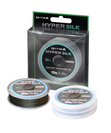 Ultima Unisex-Adult Hypersilk Carp Hook Length Camo 25 pounds