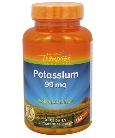 Thompson Potassium 99 mg  180 Tablets