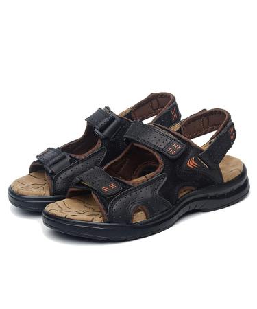 MLLM light non -slip shoes removable beach shoes Outdoor Magic-Black_43 bathroom shoes gymnasium shoes soft 8.5 UK Schwarz