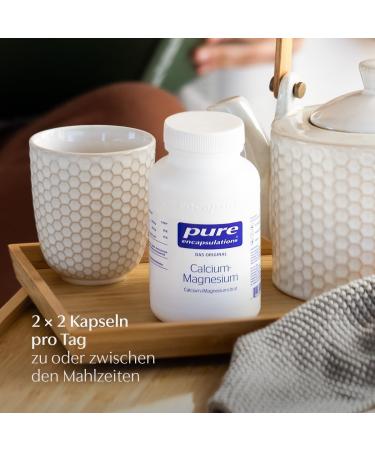 Pure Encapsulations Calcium-Magnesium Citrate - Well-Tolerated Boost for Bone Health - 90 Veg Capsules - International Shipping Available - Buy Online on GoSupps.com