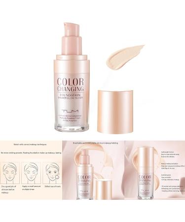 Colour Changing Liquid Hides WrinklesLines Makeup Base Concealer Cover Moisturizing Non-Greasy Long Lasting Colour Changing Liquid Tool Gold - Buy Online on GoSupps.com