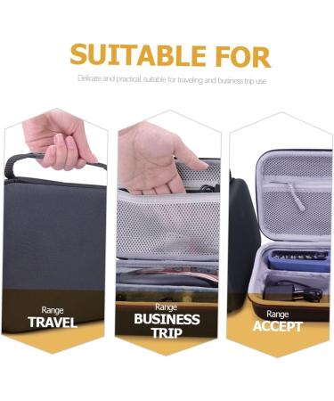 Beaupretty 4-Piece Storage Bag for Hair Clipper & Razor - Travel Case for Men - Lightweight Organizer for Grooming Essentials - Buy Online on GoSupps.com