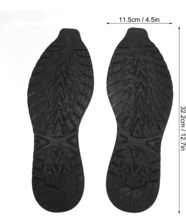 High Elastic Bulbar Rubber Shoe Sole Repair - Black Sole Protector for Sizes 41-44 | Durable & International Shipping - Buy Online on GoSupps.com