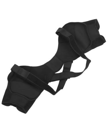 Double Shoulder Support Brace | ANGGREK Nylon Shoulder Protector for Pain Relief & Posture Correction (M) - International Shipping Available - Buy Online on GoSupps.com