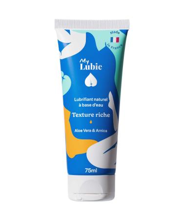 My Lubie MY LUBIE - Natural Water-Based Lubricant Rich with Aloe Vera & Arnica | 75 ml | Vegan Lubricant - Long-Lasting Comfort - Made