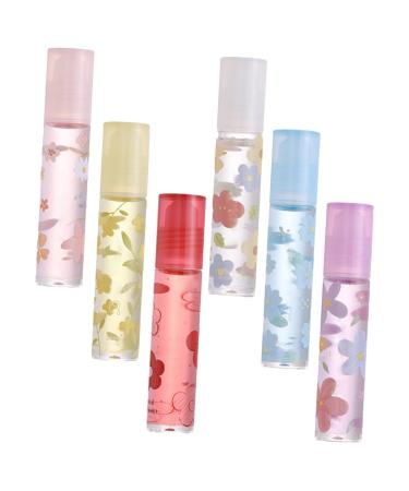 OUNONA Lot de 6 Huiles L vres Brillantes Hydratantes 6 3 Ml Incolore pour Femmes et Adolescentes Soin L vres Hydratant Usage Quotidien Style Al atoire