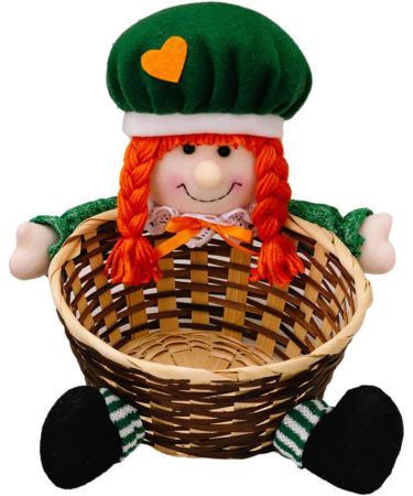 OUNONA 2pcs Basket St. Patrick's Basket St. Patrick's Candy Basket - Buy Online on GoSupps.com