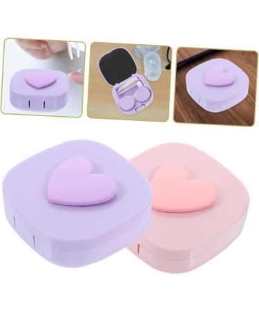 Shop Gatuida Contact Lens Travel Case | Practical Organizer & Compact Container for Easy Travel - 7.00x6.80x2.50cm - Buy Online on GoSupps.com