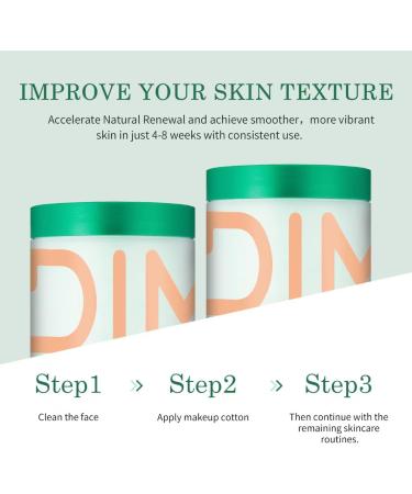 Toning Polish Pads Skin Care Toner Pads Moisturizing Facial Treatment 70 Pieces 1 pcs - Buy Online on GoSupps.com