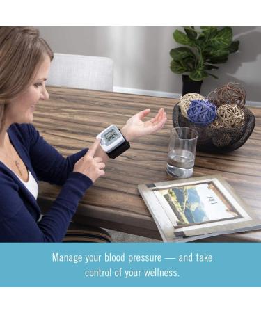 HoMedics Blood Pressure Wrist Monitor - Wireless Automatic BP Cuff with Smart Measure Technology - Buy Online on GoSupps.com