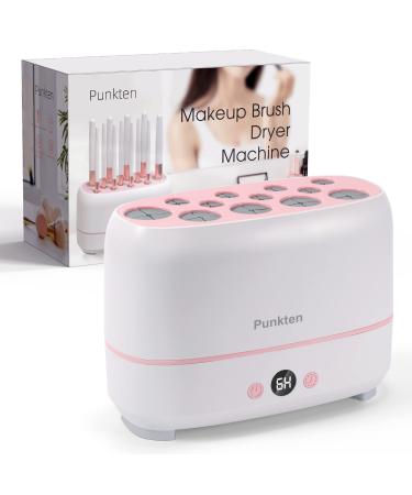 Makeup Brush Dryer Machine,Can Drying 12pcs Makeup Brushes,2pcs Sponges Or Powder Puff AT Once,Baked Slowly At Constant Temperature Without Hurting The Bristles,USB Charge(Type-C)