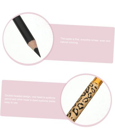 Outanaya 2pcs Makeup Eyebrow Pencils Black Eyeliner Pen Highlighter Eyebrow Brush Makeup Longlasting) Wooden 1 count (Pack of 1) Black - Buy Online on GoSupps.com