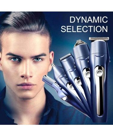 Professional Cordless Hair Clipper Set - 5 in 1 Electric Haircut Kit for Men Easy to Use Multi-Functional Clipper & Trimmer - Ideal for Home Grooming - Buy Online on GoSupps.com