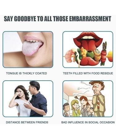 Many-un 3 Parts Set Tongue Scraper Cleaner with Case | Metal Toothbrush & Badbum - International Shipping Available - Buy Online on GoSupps.com