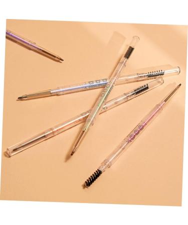 Healvian 5pcs Pencils with Eyebrow Makeup Tools Anti-perspiration Eyebrow Pens Women Eyebrow Pencils Plastic - Buy Online on GoSupps.com