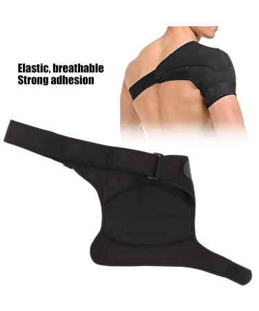 Adjustable Shoulder Compression Sleeve Wrap - High Elasticity Brace for Rotator Cuff Support & Dislocation Relief - Buy Online on GoSupps.com