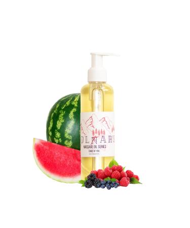 MOLFAR'S Carpatian Handmade ECO 100% Pure Massage oil Regular. ntioxidant effect oil. Recipe 1.14.8 with Rapeseed-Coconut Walnut-Hazelnut Oils Seeds Rasberry Blueberry Blackberry by Ukrainian Masters