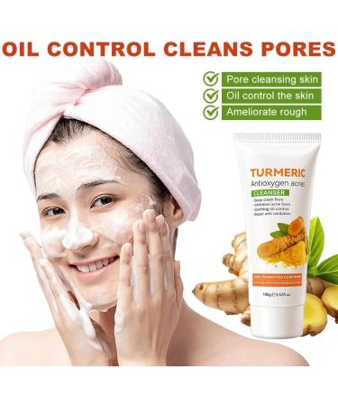 HASAIKA Skincare Set Turmeric Skincare Set Turmeric Facial Care Set Moisturizing and Pore Refining Facial Care Products for All Skin Types 5 Set - Buy Online on GoSupps.com