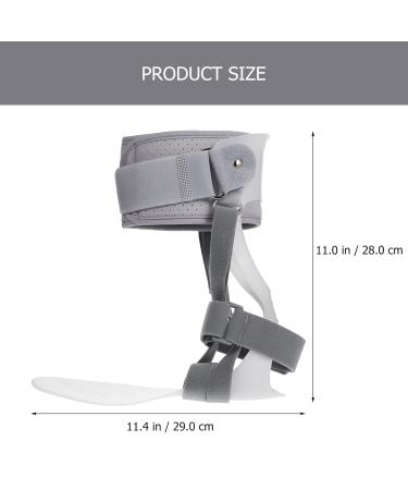 GLEAVI Foot Valgus Immobilizer - Plantar Relief & Achilles Tendonitis Brace for Men | Comfortable Night Splints & Orthotics Device - White PVC - Buy Online on GoSupps.com