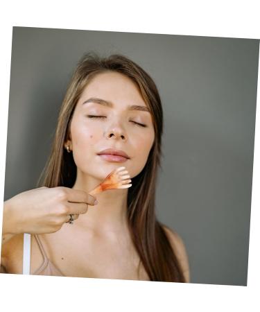 Hapinary Scalp Massage Comb - Hard Camp Card Pink 16.5x3.0cm | Best Scalp Scraper for Relaxation & Relief - International Shipping Available - Buy Online on GoSupps.com